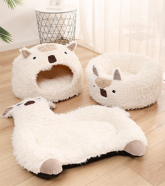 Furry Friend Plush Beds