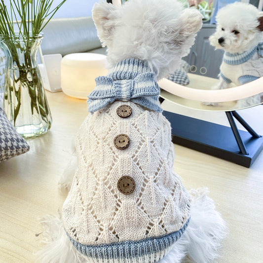 Bowknot Dog Sweater