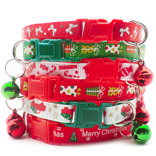 Father Christmas Dog And Cat Collar